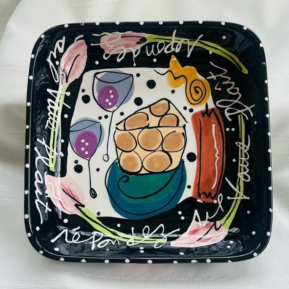 Square Bowl with love, Joanne Created by Joanne Delomba for Lotus EUC‎
